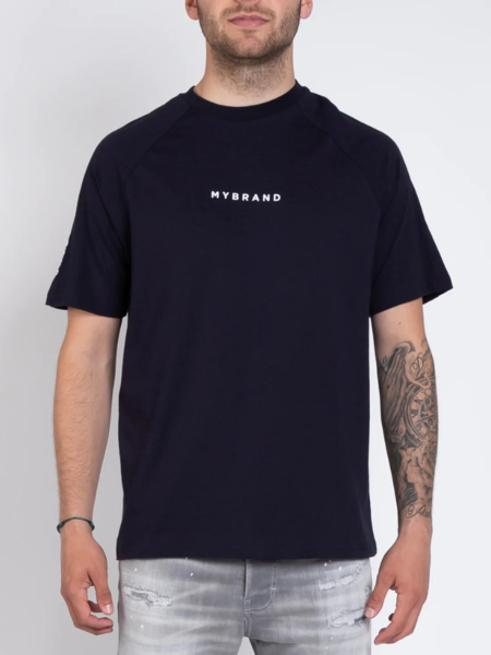 My Brand My Brand Classic Taping T-Shirt - Navy