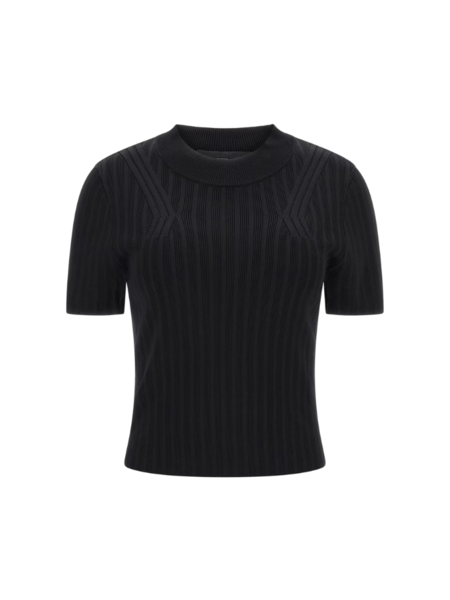 Guess Guess Alexie Sweater Top - Jet Black