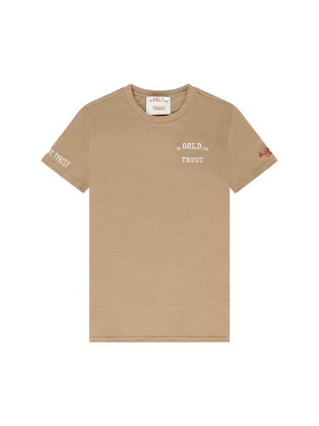 In Gold We Trust In Gold We Trust The Pusha T-Shirt - Savannah Tan