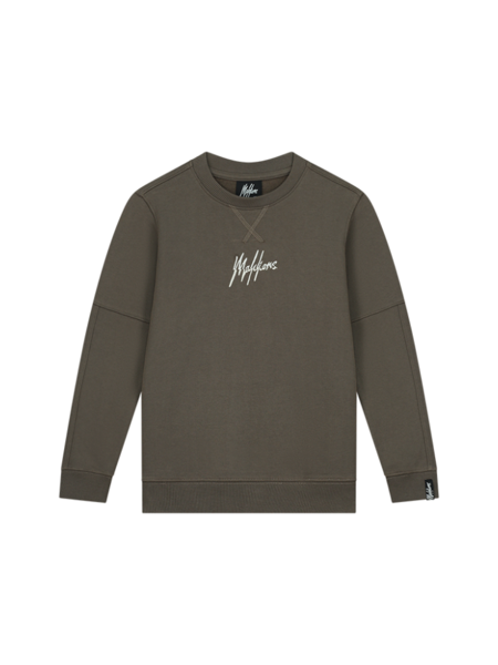Malelions Malelions Kids Split Essentials Sweater - Brown/Beige