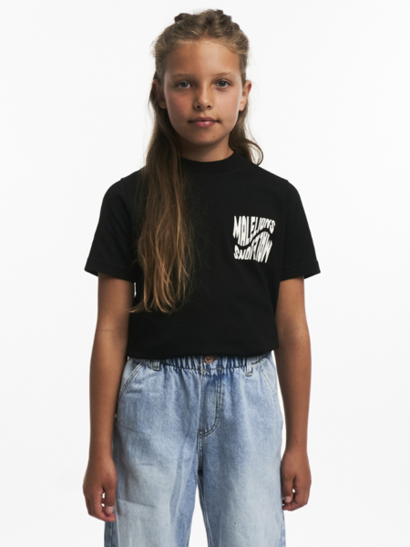 Malelions Malelions Kids Wave Graphic T-Shirt - Black