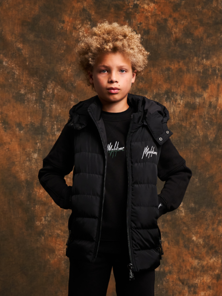 Malelions Malelions Kids Travis Bodywarmer - Black