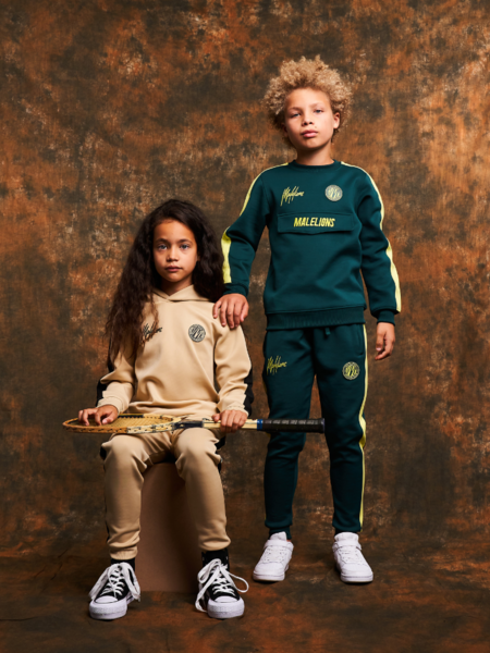 Malelions Malelions Kids Sport Academy Sweater - Teal/Lime