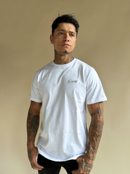 Quotrell Bologna T-Shirt - White/Army