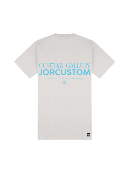 JorCustom JorCustom Gallery Slim Fit T-Shirt - Grey
