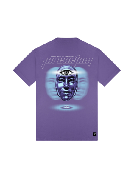 JorCustom JorCustom Infinity Loose Fit T-Shirt - Purple