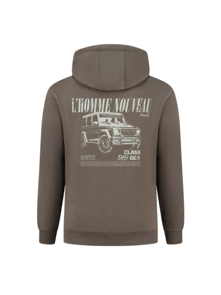 Purewhite Purewhite L'Homme Nouveau Hoodie - Brown