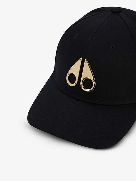 Moose Knuckles Moose Knuckles Men Logo Icon Cap - Zwart/Goud