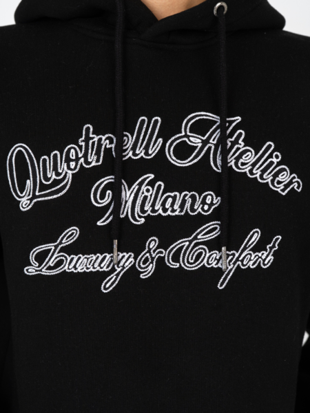 Quotrell Quotrell Women Atelier Milano Chain Hoodie - Black/White