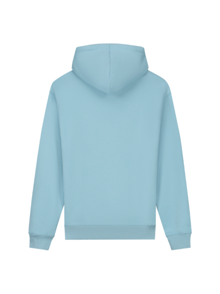 Quotrell Quotrell Atelier Milano Chain Hoodie - Light Blue/White