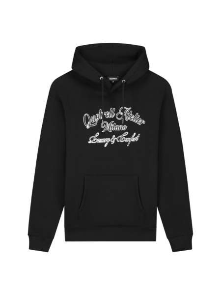 Quotrell Quotrell Atelier Milano Chain Hoodie - Black/White