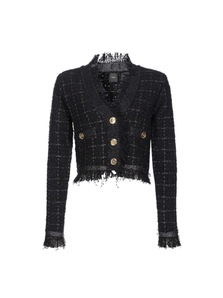 Pinko Babbuino Jacket - Black/Gun Metal