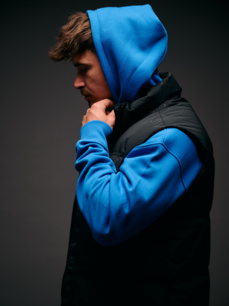 Croyez Croyez  Fraternité Hoodie - Cobalt Blue