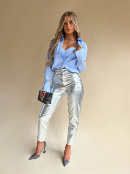 Josh V Josh V Merel Blouse - Powder Blue