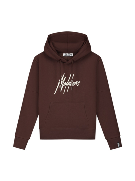 Malelions Malelions Women Essentials Hoodie - Brown