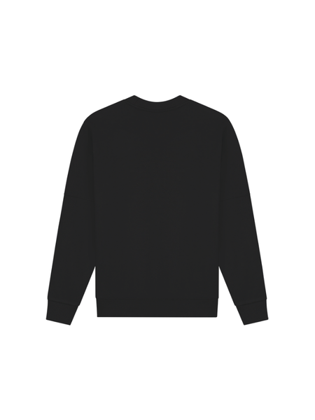Malelions Malelions Duo Essentials Sweater - Black/White