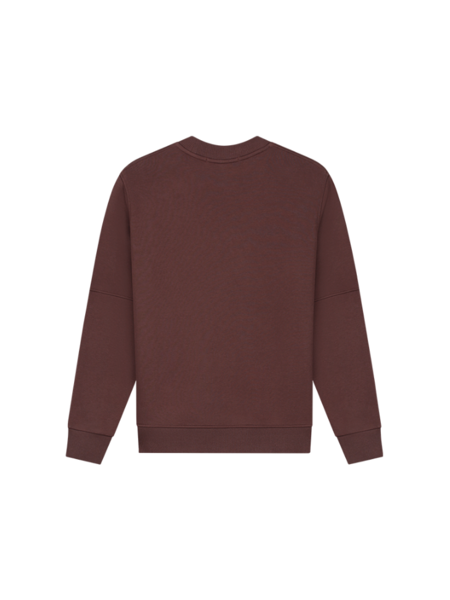 Malelions Malelions Duo Essentials Sweater - Brown/Off White