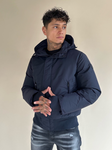 Airforce Airforce Bomber Jacket - Dark Navy Blue