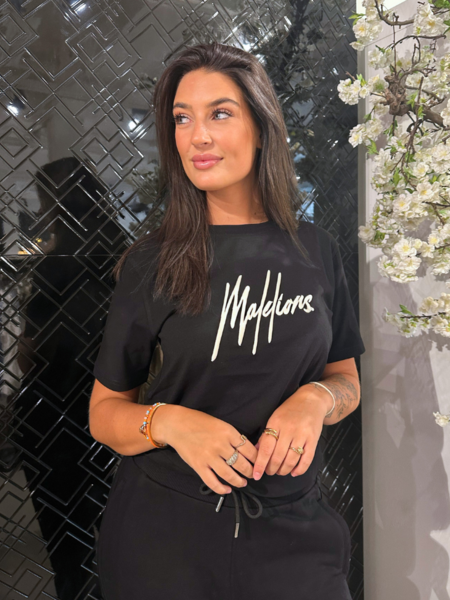 Malelions Malelions Women Essentials T-Shirt - Black
