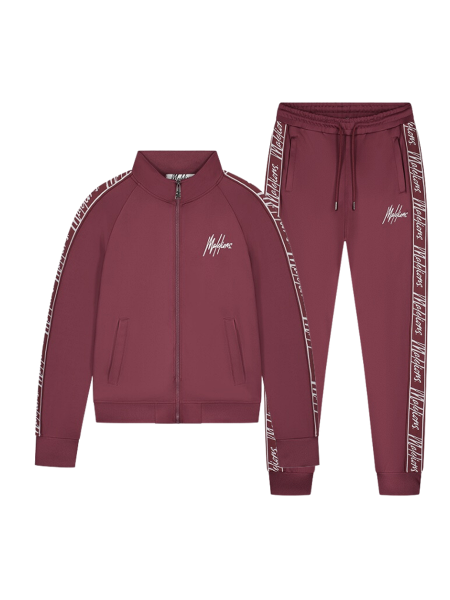 Malelions Malelions Women Tape Combi-set - Burgundy