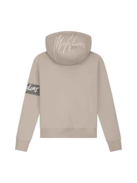 Malelions Malelions Women Captain Hoodie - Taupe