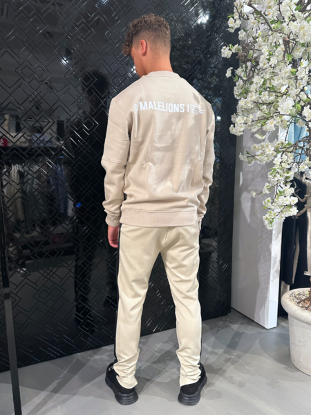 Malelions Malelions Workshop Trackpants - Black/Beige