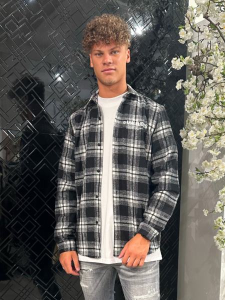 Malelions Malelions Workshop Flannel - Black/White