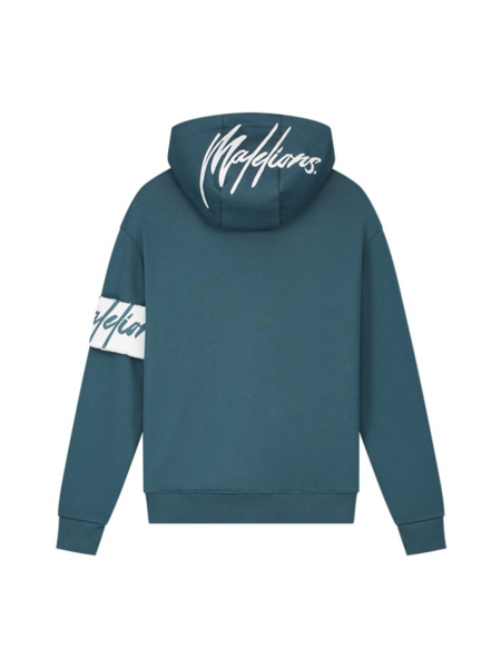 Malelions Malelions Captain Hoodie - Petrol/White