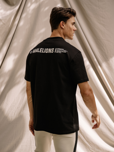 Malelions Malelions Workshop T-Shirt - Black/Beige