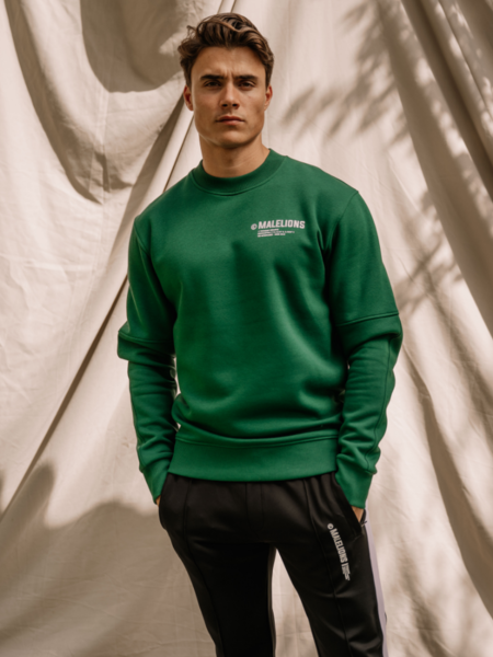 Malelions Malelions Workshop Sweater - Dark Green