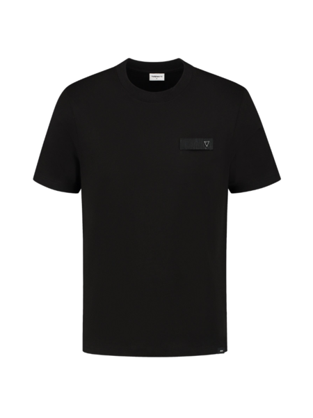 Purewhite Purewhite Easy Triangle Label T-Shirt - Black