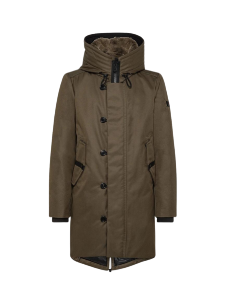 Peuterey Kasa SL 00 Fur Parka - Leaf Green