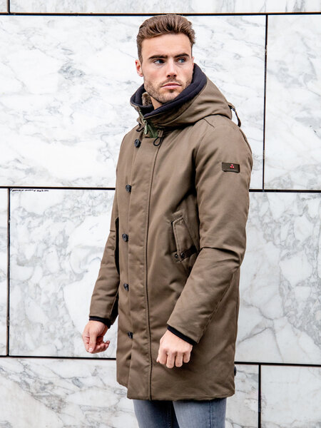 Peuterey Peuterey Kasa SL 00 Fur Parka - Leaf Green