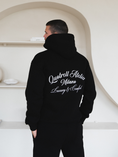 Quotrell Quotrell Atelier Milano Hoodie - Black/White
