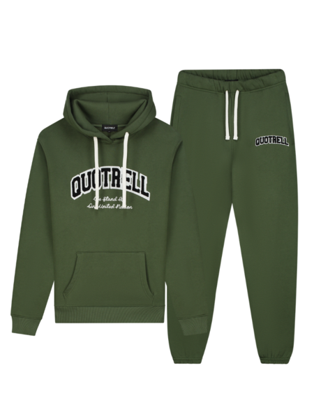 Quotrell University Combi-set - Army Green/White