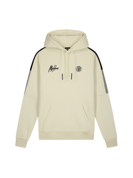 Malelions Malelions Sport Transfer Hoodie - Beige/Black