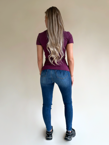 Met Jeans Met Jeans Cara W10 Broek - Donkerblauw