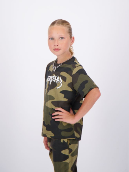 Reinders Reinders Kids T-Shirt Solid - Camo