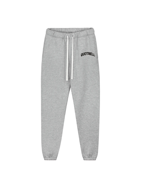 Quotrell Quotrell University Pants - Grey Melee/White