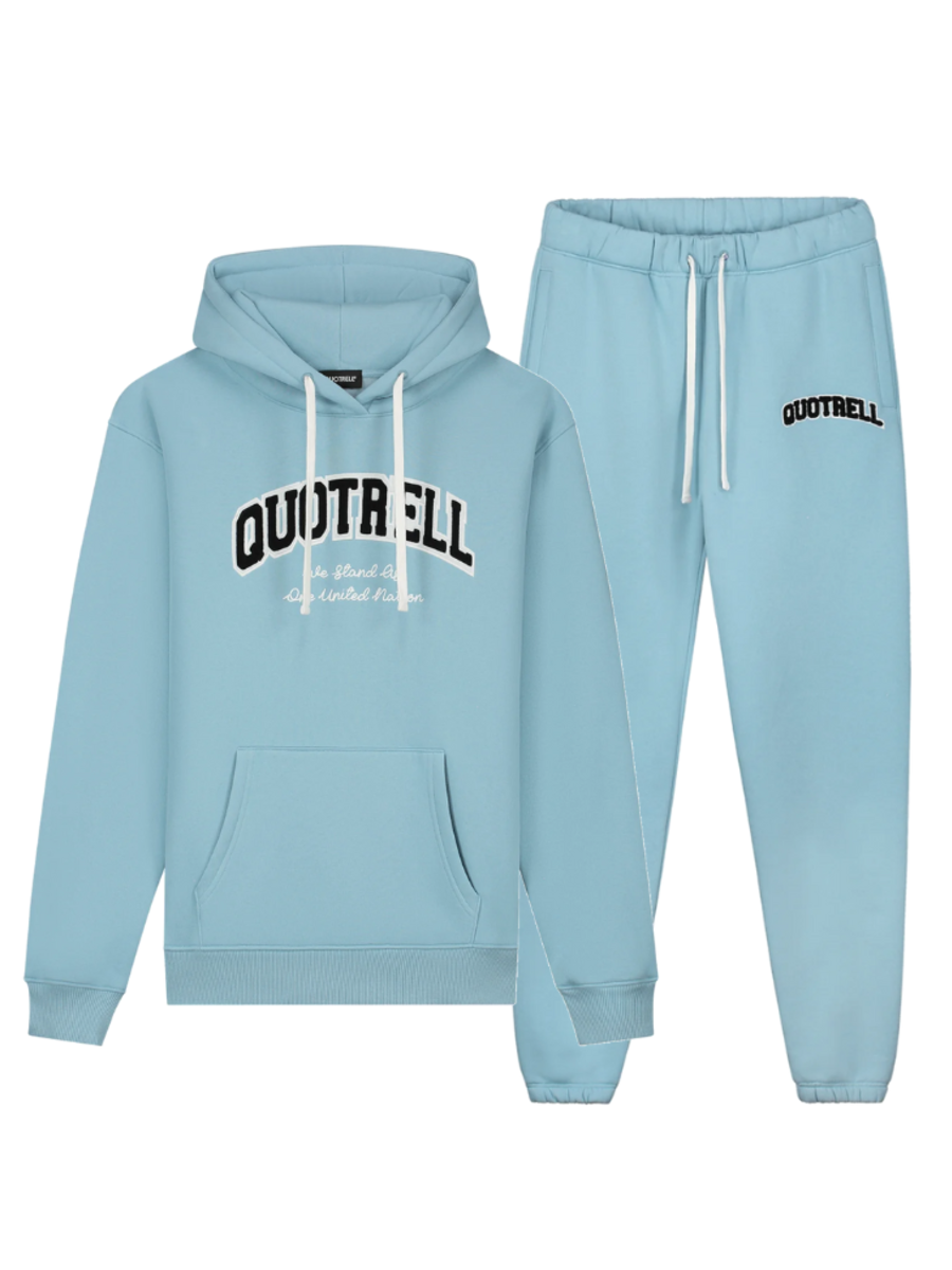 Quotrell Quotrell University Combi-set - Light Blue/White