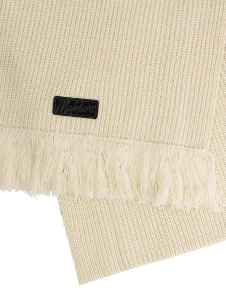 Malelions Malelions Women Knitted Scarf - Beige