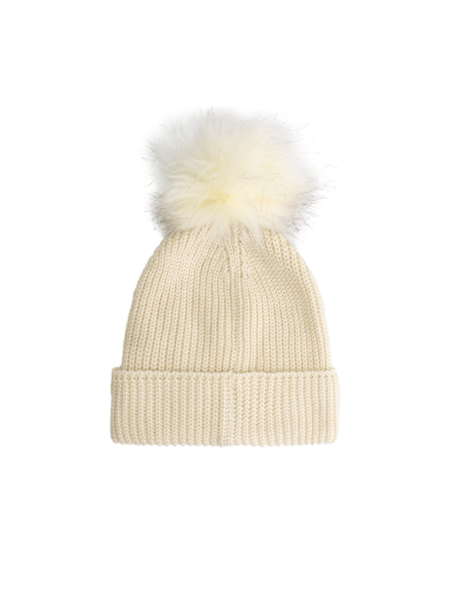 Malelions Malelions Women Knitted Beanie - Beige