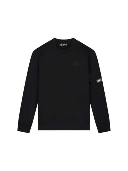 Malelions Turtle Sweater - Black