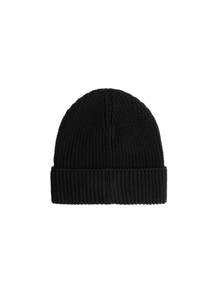 Malelions Malelions Ribbed Logo Beanie - Black