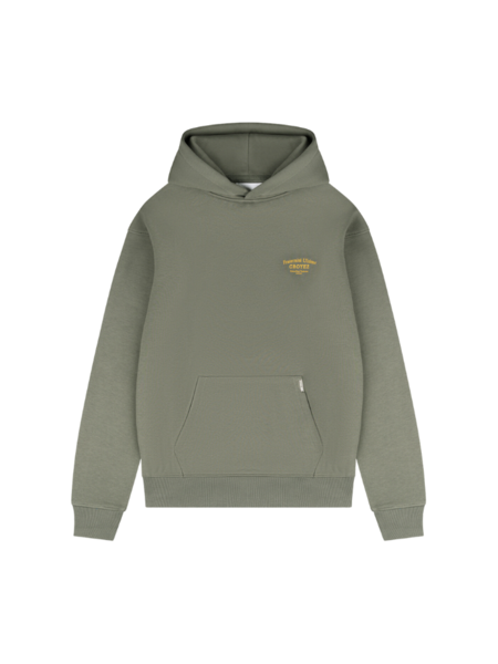 Croyez Croyez Fraternité Hoodie - Grey/Yellow