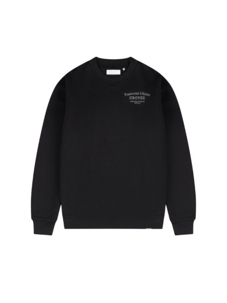 Croyez Croyez Fraternité Sweater - Black/Reflective