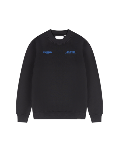 Croyez Croyez Collection Sweater - Black/Cobalt