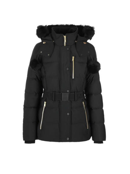 Moose Knuckles Moose Knuckles Gold Cambria Jacket Shearling - Black/Black SH