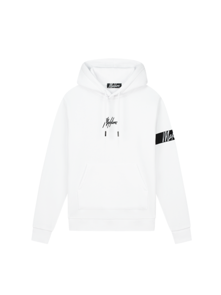 Malelions Captain Hoodie 2.0 - White/Black