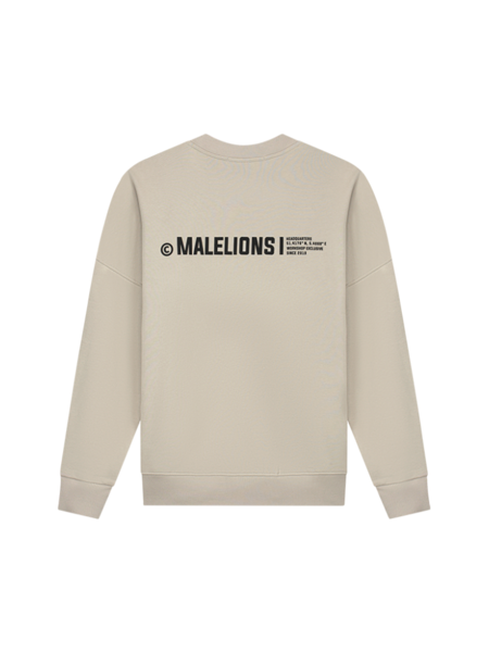 Malelions Malelions Women Studio Sweater - Taupe